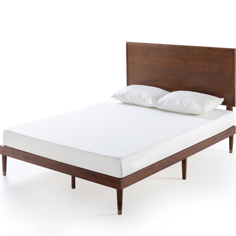 Buhr Contemporary Modern Wood Platform Bed